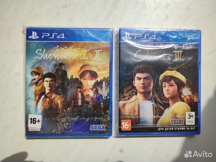 Трилогия Shenmue (PS4) NEW