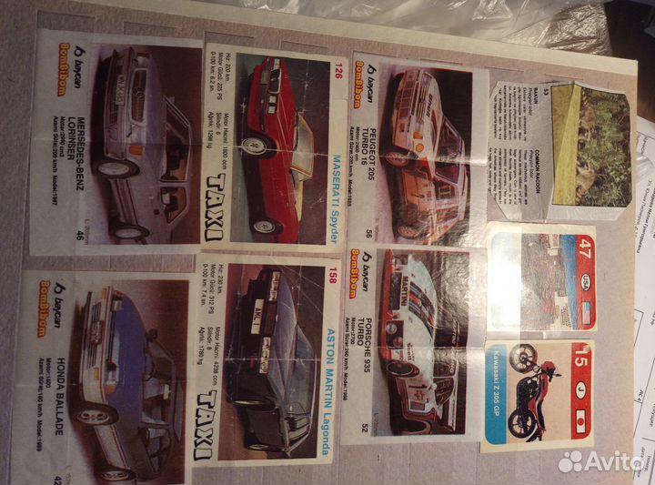 Продам альбом наклеек барби мотоциклы авто деньги