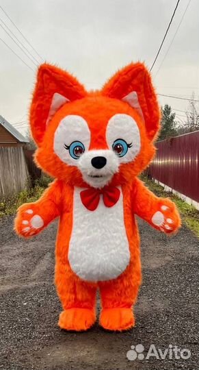 Аниматор. Ростовая кукла. Поздравление Лисенка