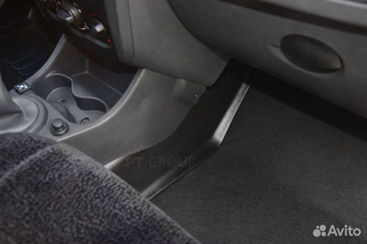 Накладки на ковролин тоннельные 3шт LADA Largus