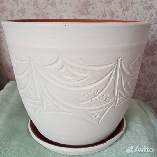 Горшок ручной работы