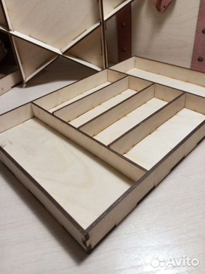 Менажница из дерева