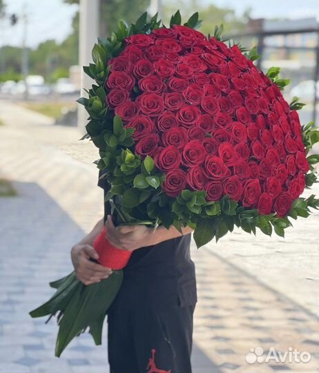 Роза 101 с доставкой по Крыму