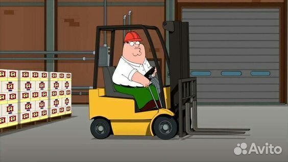 Работа водителем погрузчика на склад