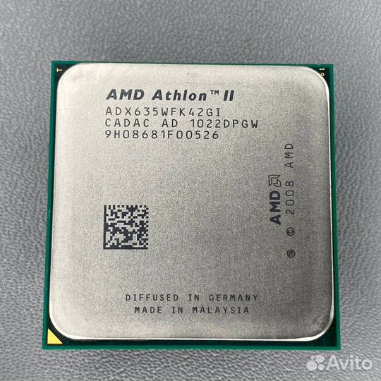 Процессор AMD Athlon II X4 635 Propus AM3, 4 x 2.9
