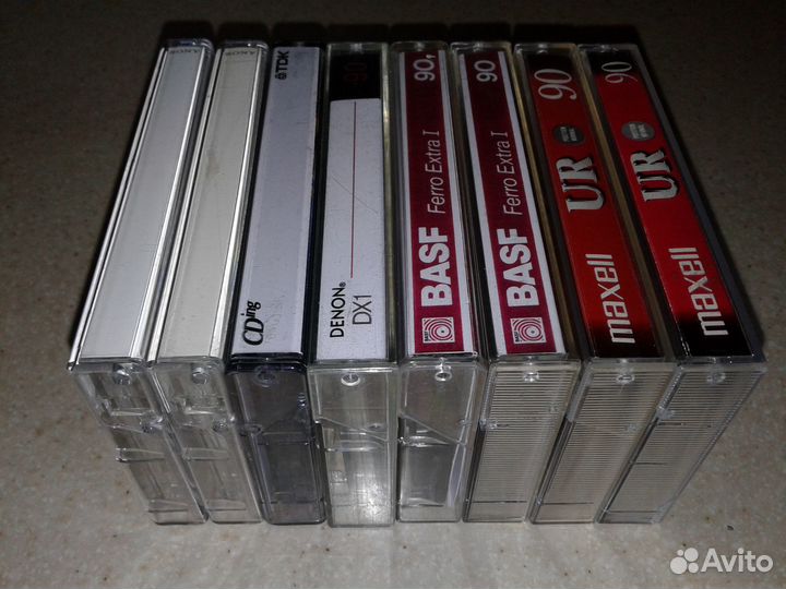Аудиокассеты под перезапись (цена за все)