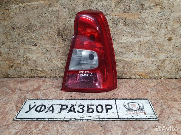 Фонарь задний правый рест Renault Logan 2010-2014