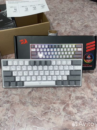 Механическая клавиатура redragon fizz k617 rgb