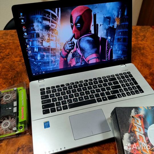 Игровой «corei7«17 дюймов **8Gb*Nvidia2Gb*