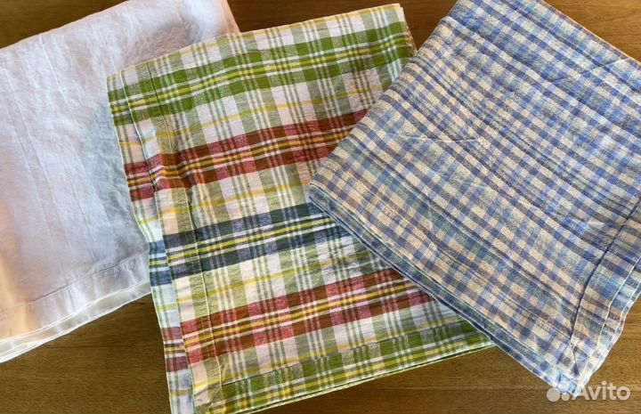 Скатерти салфетки лен хлопок