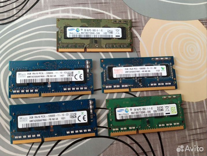 Оперативная память 2gb ddr3 для ноутбука