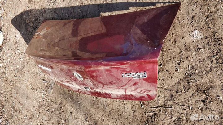 Крышка багажника Logan Логан фаза 2 дефект