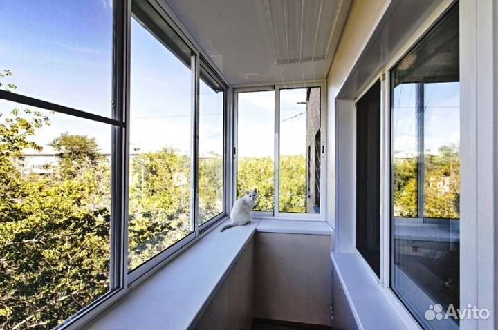 Остекление балконов