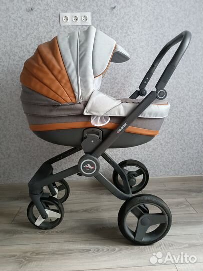 Детская коляска 3 в 1 Adamex avator