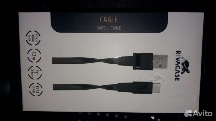Кабель для зарядки и передачи данных PS6002 BK12