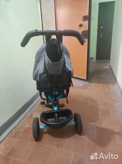 Велосипед с родительской ручкой трансформер