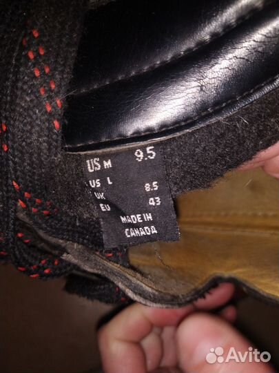 Хоккейные коньки Bauer, Canada, размер 9.5 или 43