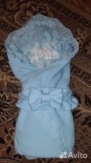 Конверт на выписку для мальчика зимний