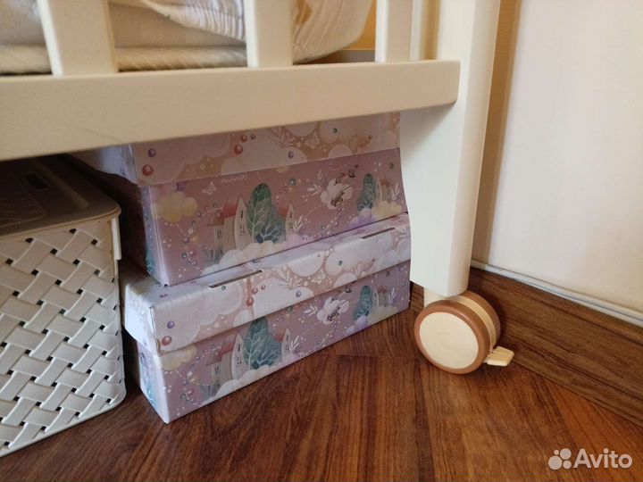 Кровать детская на колесиках Бьянка, Гандылян