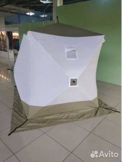 Зимняя палатка cube трехслойная 1.8х1.8