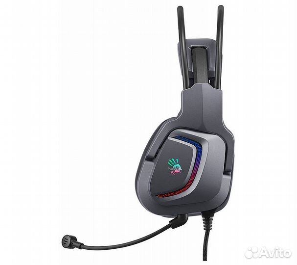Компьютерная гарнитура A4Tech Bloody G575, серый