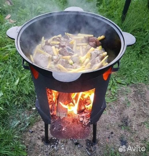 Казан чугунный