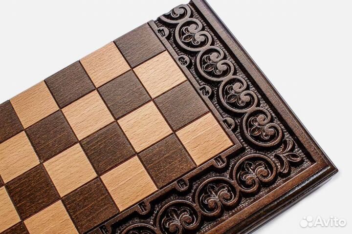 Шахматы и нарды ручной работы