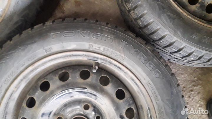 195/60 R15 Nokian Tyres Nordman 7 Зима Штампованны