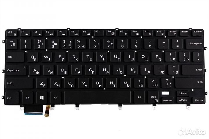 Клавиатура для ноутбука Dell XPS 13-9370 9380 с п