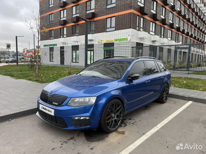 Skoda Octavia RS 2.0 AMT, 2014, 115 000 км