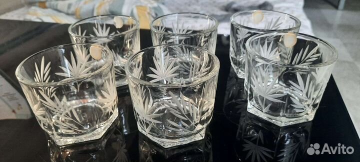 Стопки хрустальные СССР