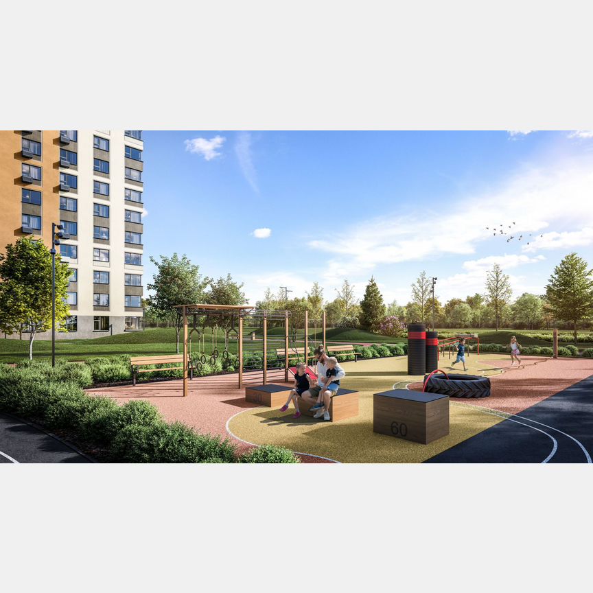 2-к. квартира, 45,7 м², 9/9 эт.