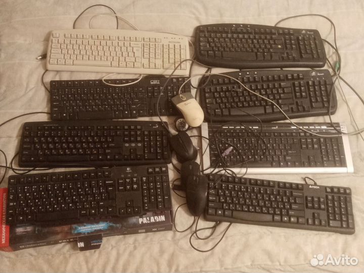 Клавиатуры 5din/ps/2 usb / мышки