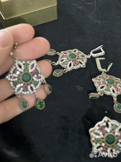 Серебряный комплект