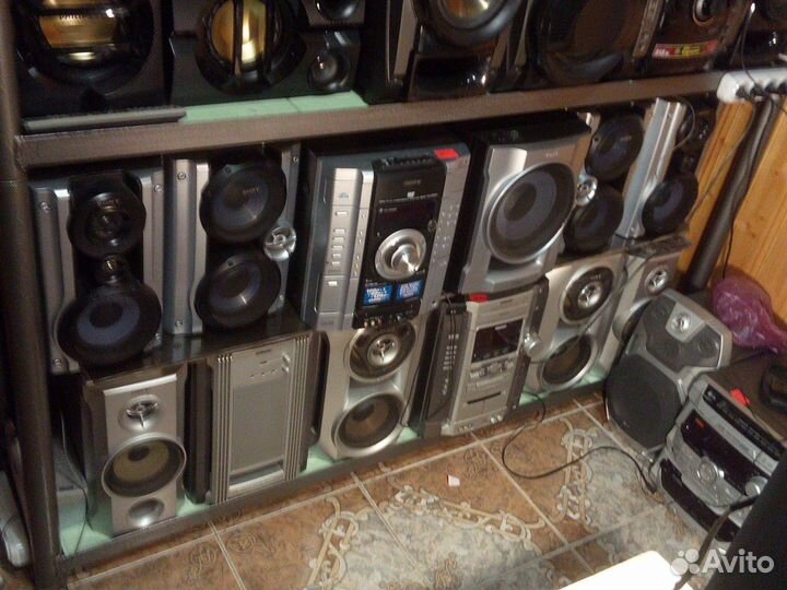 Муз.центры.panasonicSA-VK,VKX,AKX. sony,aiwa,jvclg