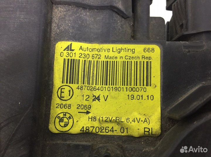 Фара 487026401 BMW 3 E90/E91/E92/E93 (2005-2013)