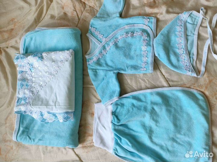 Конверт на выписку для мальчика летний