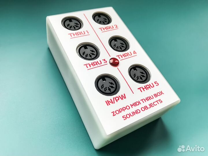 Zoppo Midi Thru Box - Midi сплиттер корпус пластик