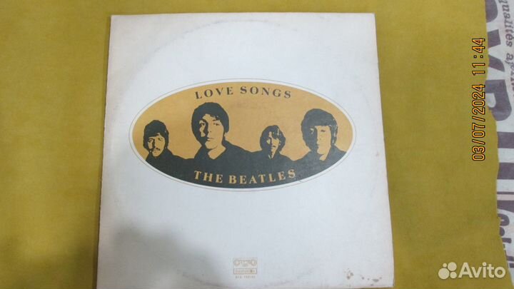 Пластинка THE beatles love songs