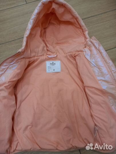 Курточка для девочки baby go 80р демисезон