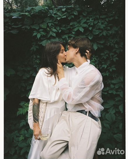 Свадебная фотосессия на пленку