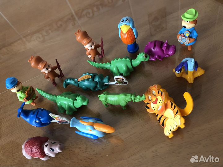 Игрушки из киндера 90х