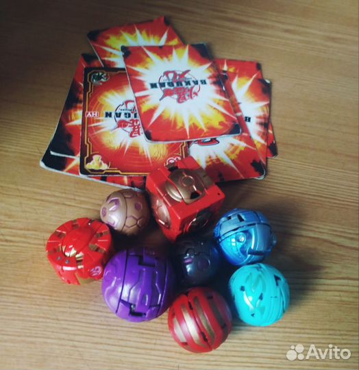 Бакуганы + карточки в подарок