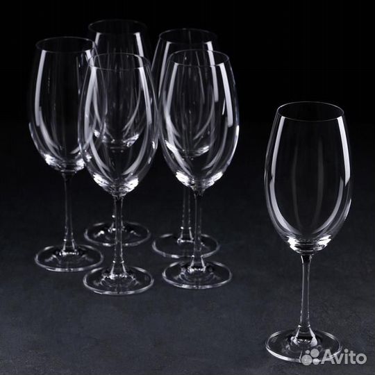 Набор бокалов для вина Milvus, 510 мл, 6 шт