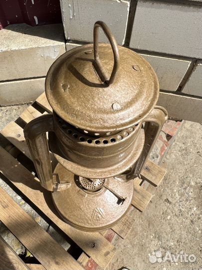 Декоративная керосиновая лампа летучая мышь