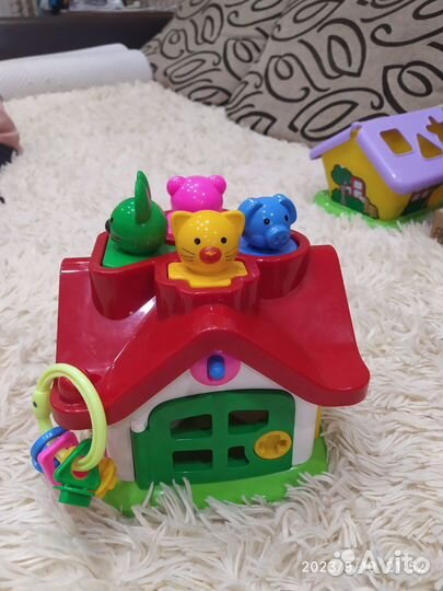 Домик сортер полесье