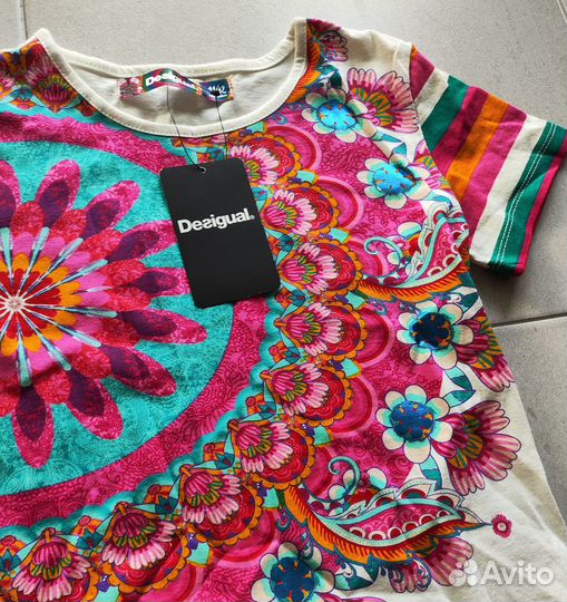 Новое платье Desigual Оригинал хлопок 146-152