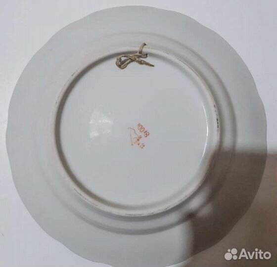 Тарелка настенная дулево