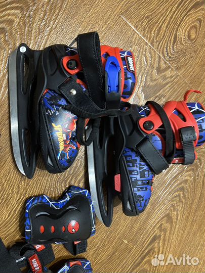 Коньки детские раздвижные