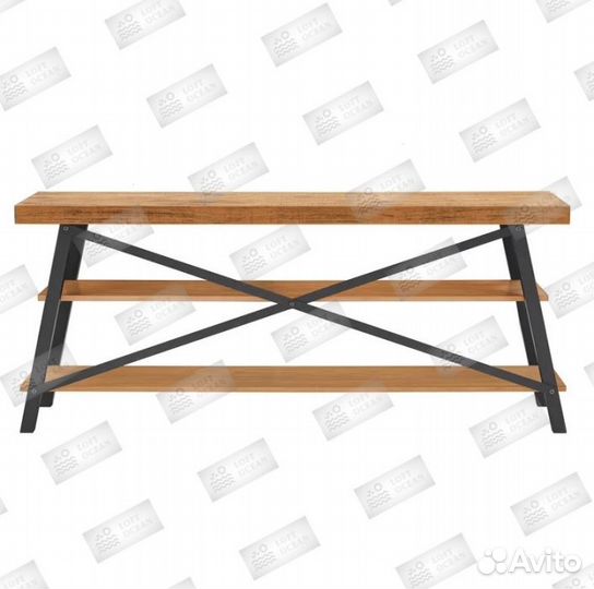 Консоль в стиле лофт «Торен»